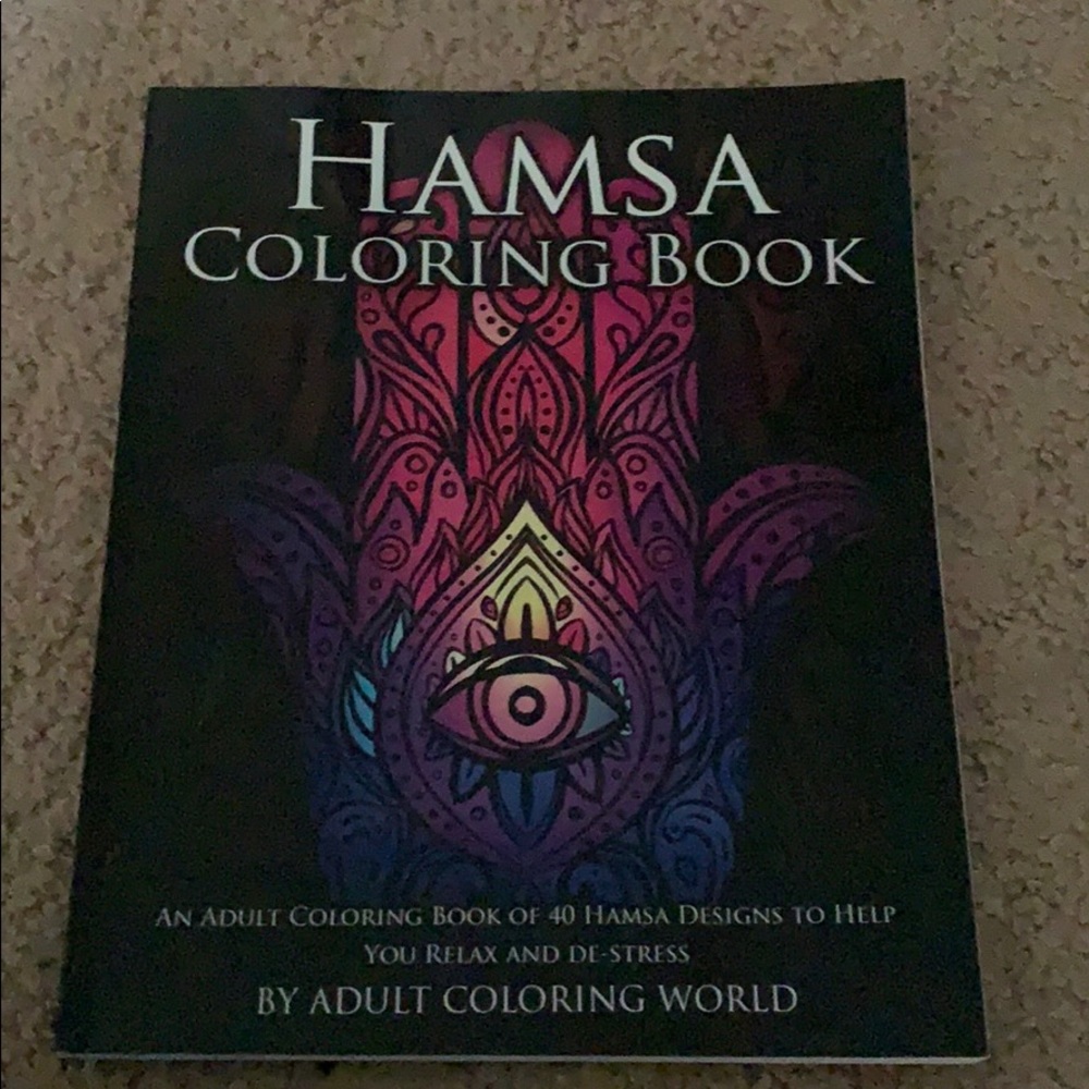 hamsa coloring book